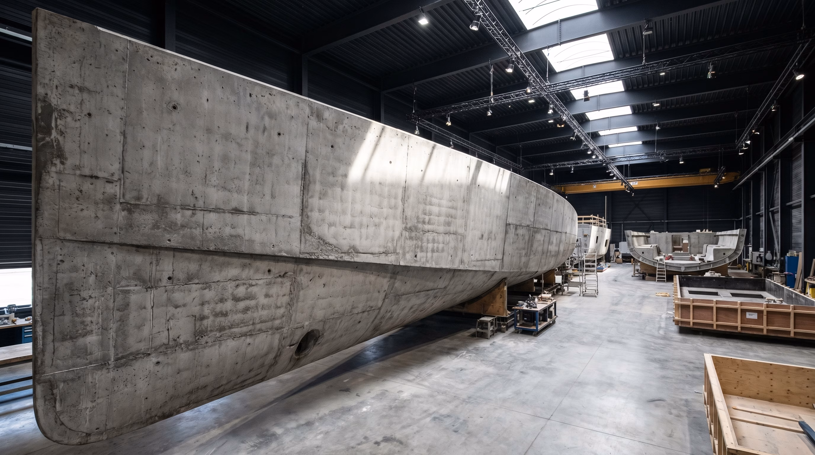 Brutalism Yacht